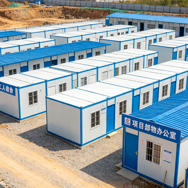 * Rumah kontainer lipat
